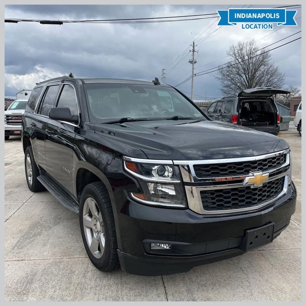 Black 2018 Chevrolet Tahoe LT for sale in Indianapolis, IN