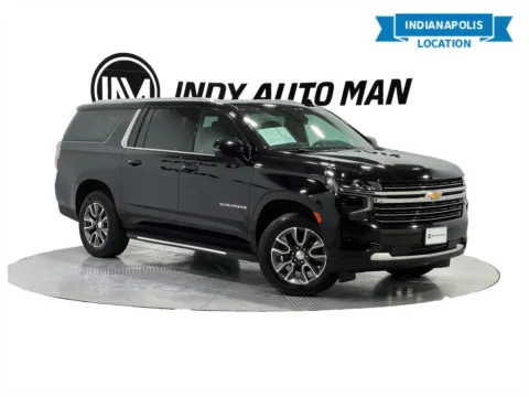 Black 2021 Chevrolet Suburban LT for sale in Indianapolis, IN