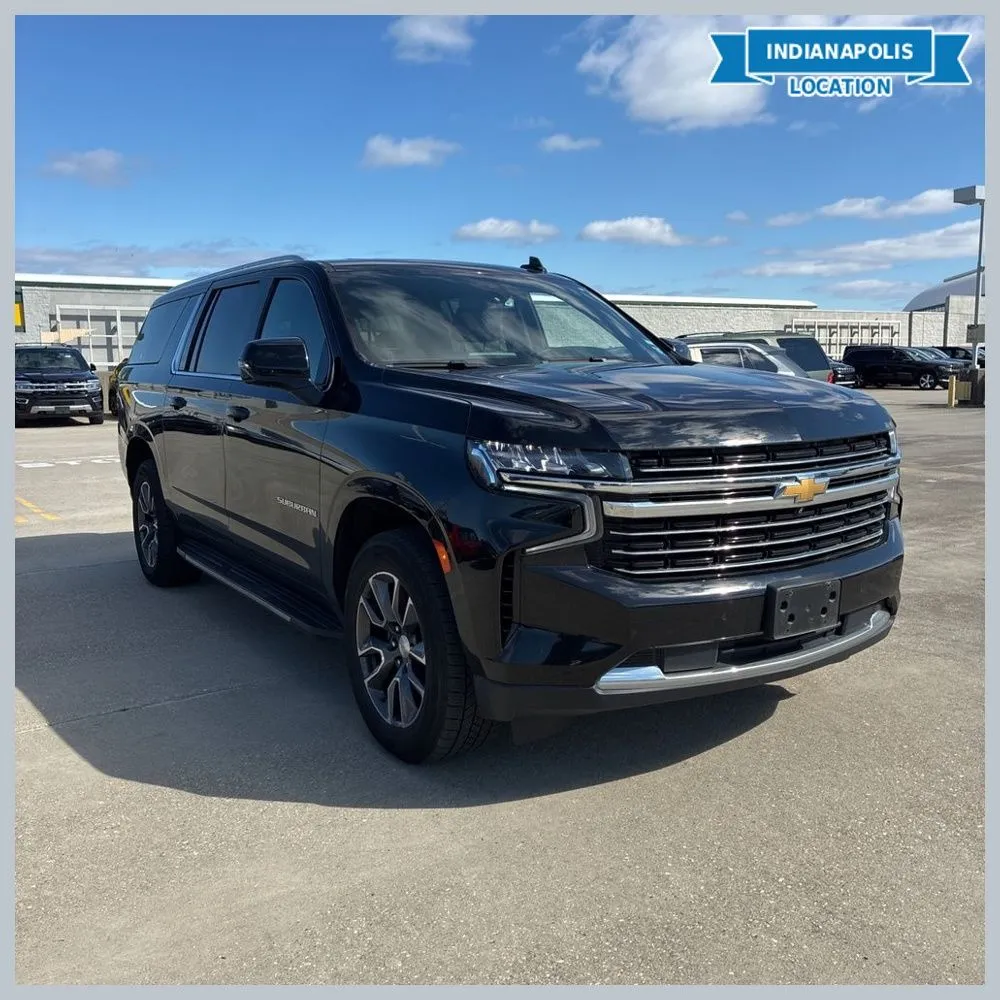 Black 2021 Chevrolet Suburban LT for sale in Indianapolis, IN