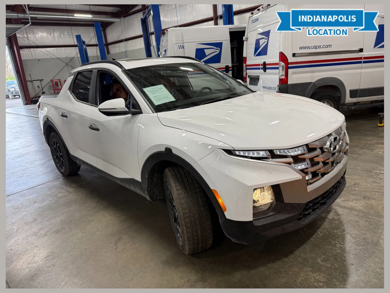 White 2022 Hyundai Santa Cruz SEL for sale in Indianapolis, IN