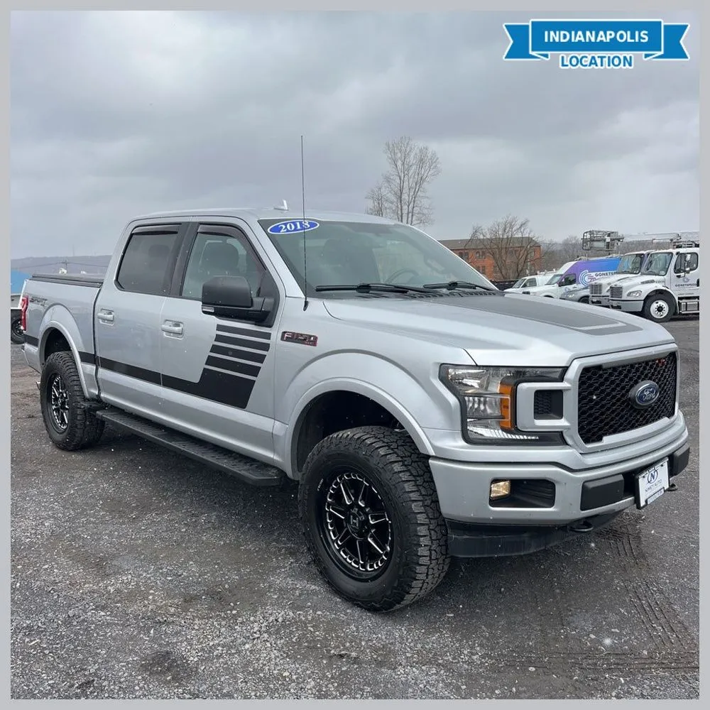 Silver 2018 Ford F-150 XLT for sale in Indianapolis, IN