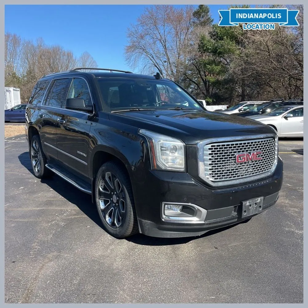 Black 2016 GMC Yukon Denali for sale in Indianapolis, IN