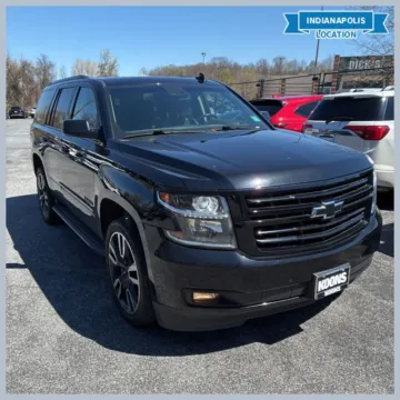 Black 2018 Chevrolet Tahoe Premier for sale in Indianapolis, IN