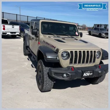 Beige 2020 Jeep Gladiator Rubicon for sale in Indianapolis, IN