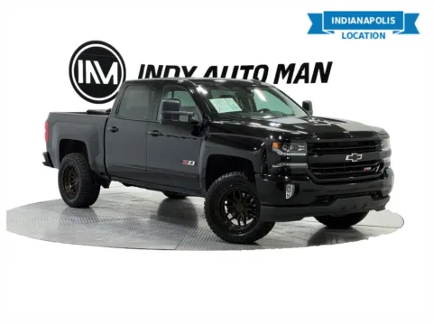 Black 2018 Chevrolet Silverado 1500 LTZ 2LZ for sale in Indianapolis, IN
