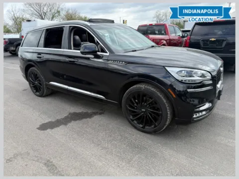 Black 2021 Lincoln Aviator Reserve for sale in Indianapolis, IN