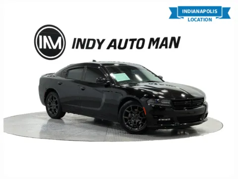 Black 2017 Dodge Charger SXT for sale in Indianapolis, IN