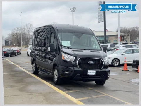 Black 2022 Ford Transit-350 XLT for sale in Indianapolis, IN