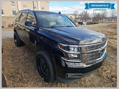 Black 2018 Chevrolet Tahoe LT for sale in Indianapolis, IN