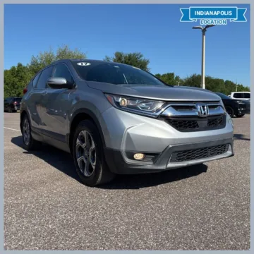Silver 2017 Honda CR-V EX-L for sale in Indianapolis, IN
