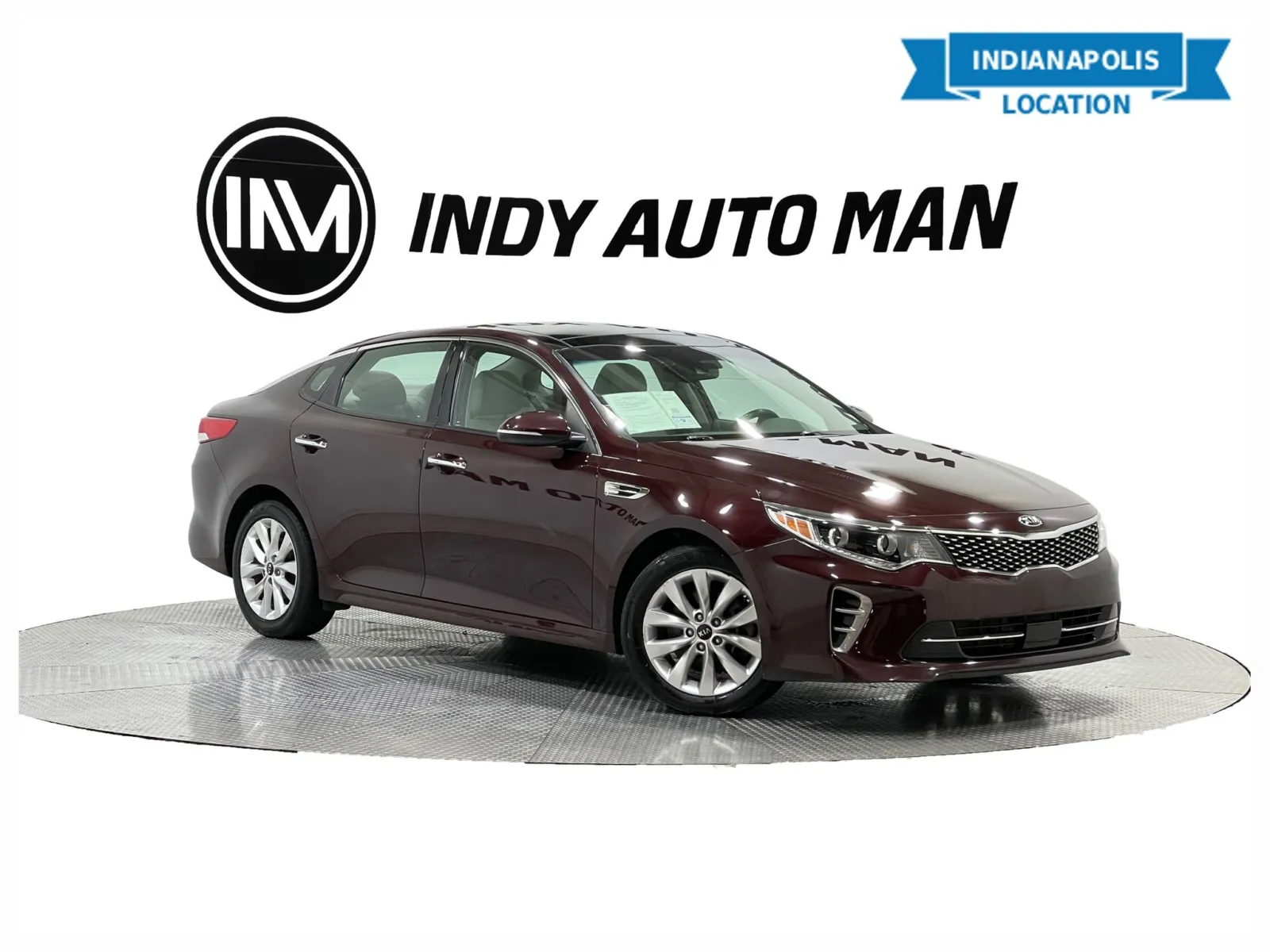 Red 2017 Kia Optima EX for sale in Indianapolis, IN