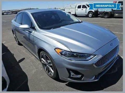 Silver 2020 Ford Fusion Titanium for sale in Indianapolis, IN