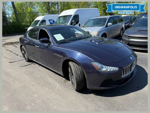 Blue 2017 Maserati Ghibli S Q4 for sale in Indianapolis, IN