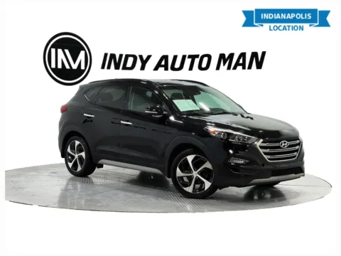 Black 2017 Hyundai Tucson Limited for sale in Indianapolis, IN