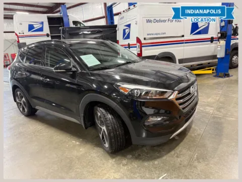Black 2017 Hyundai Tucson Limited for sale in Indianapolis, IN
