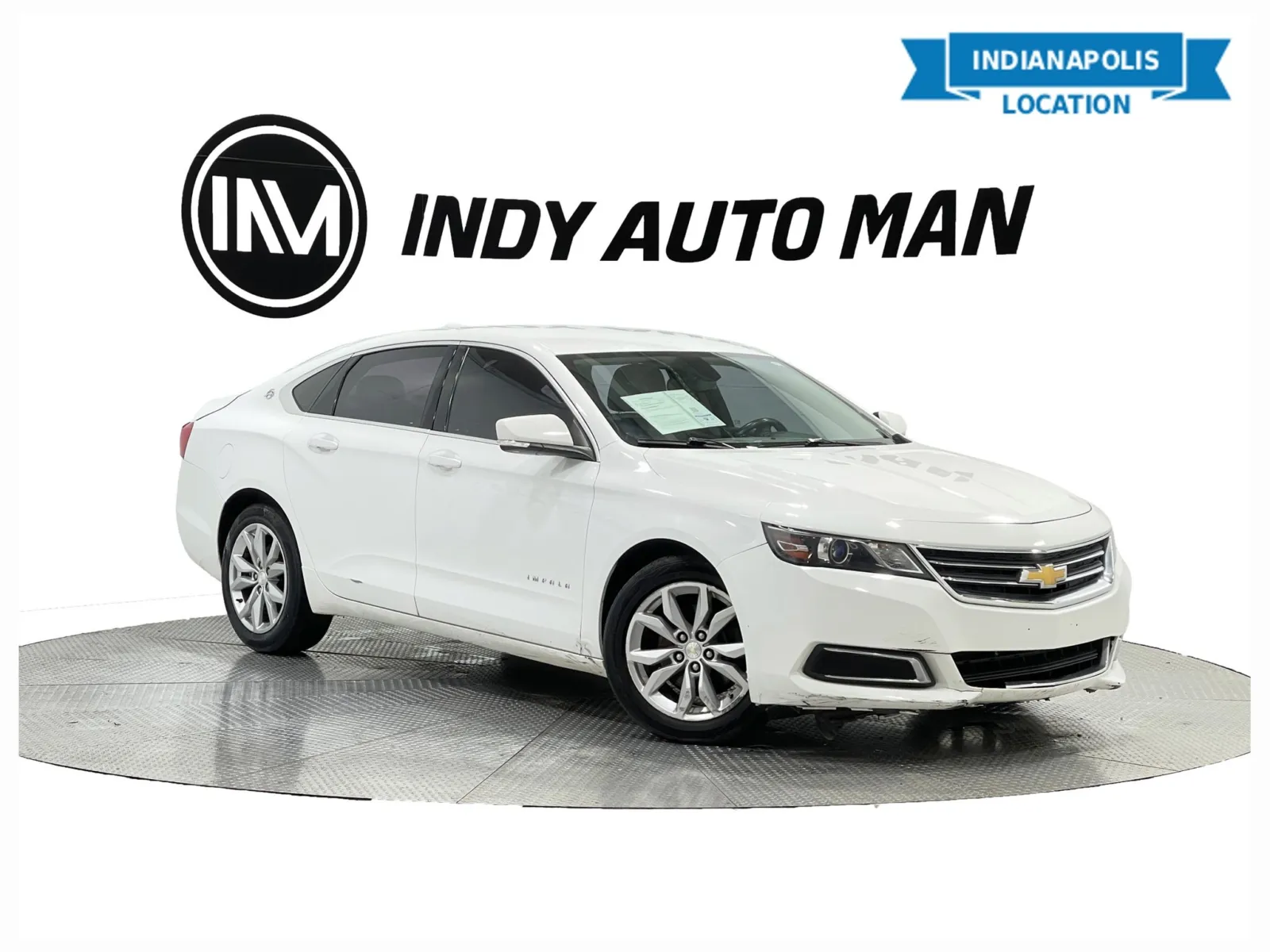 White 2017 Chevrolet Impala LT 1LT for sale in Indianapolis, IN