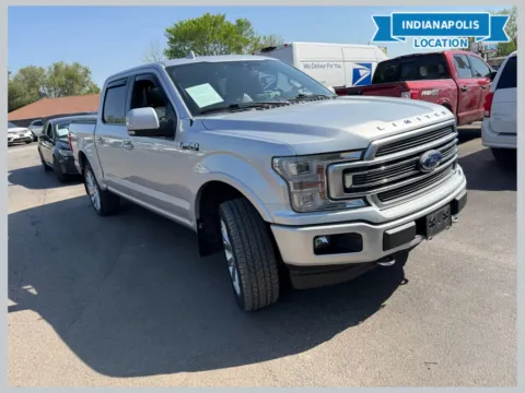 Silver 2018 Ford F-150 Limited for sale in Indianapolis, IN
