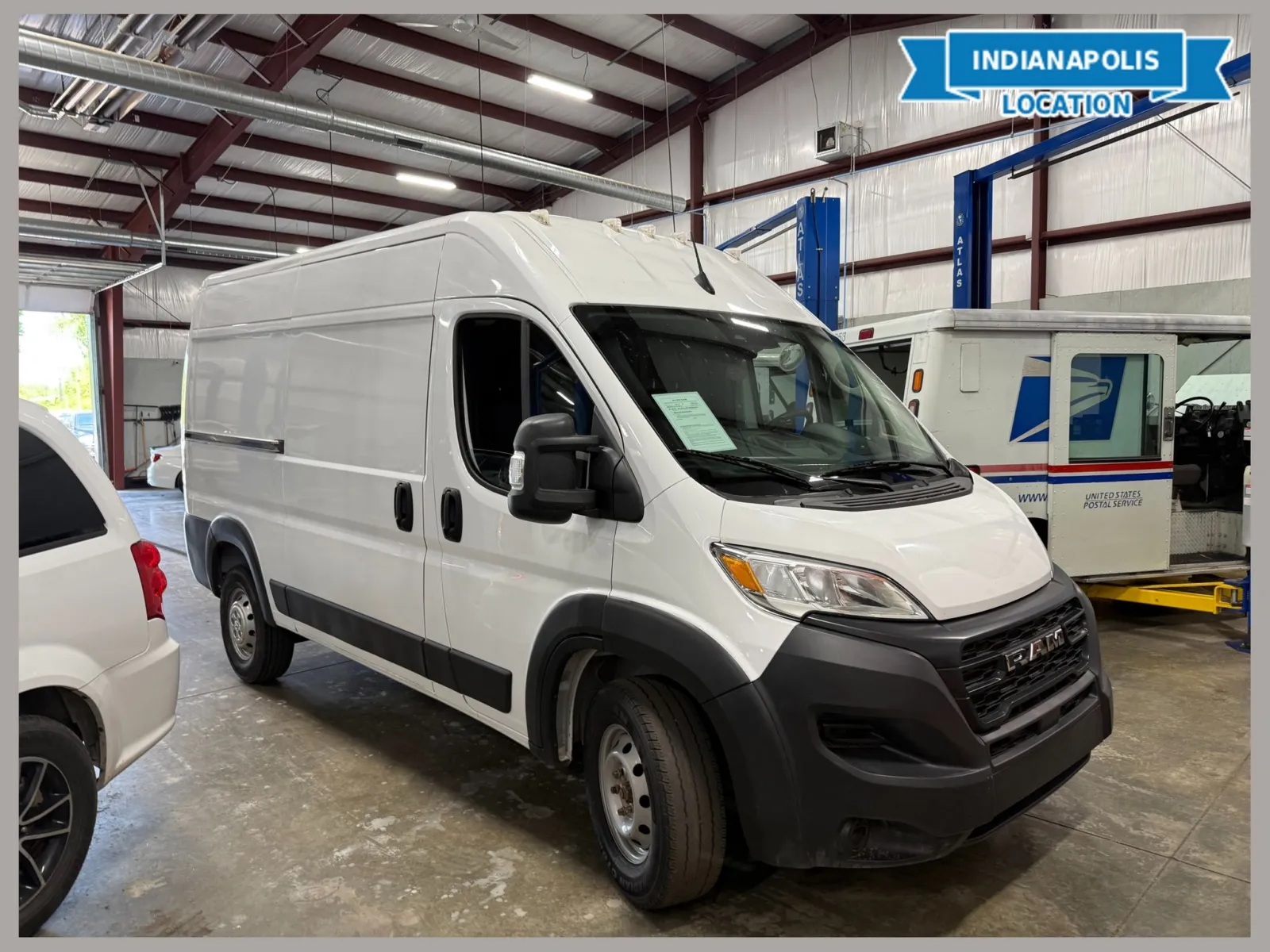White 2023 Ram ProMaster 2500 High Roof for sale in Indianapolis, IN