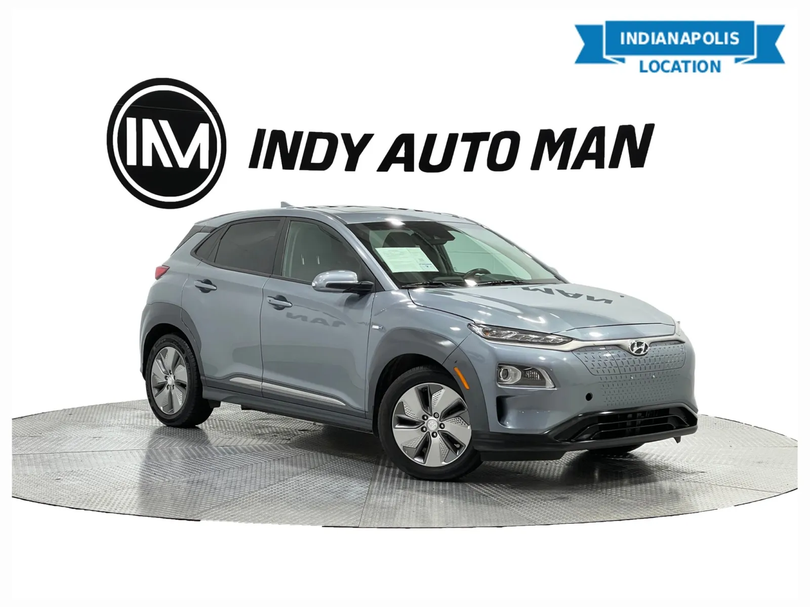 Gray 2020 Hyundai Kona Electric Limited for sale in Indianapolis, IN