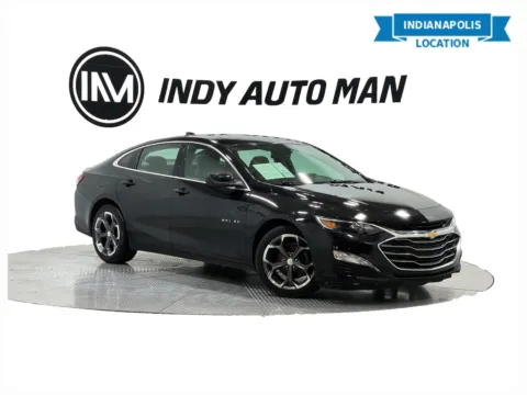 Black 2021 Chevrolet Malibu LT for sale in Indianapolis, IN