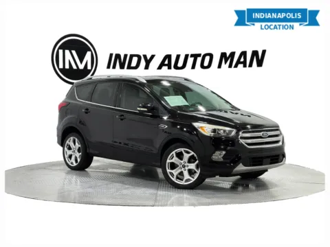 Black 2019 Ford Escape Titanium for sale in Indianapolis, IN