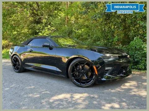 Black 2018 Chevrolet Camaro SS 2SS for sale in Indianapolis, IN