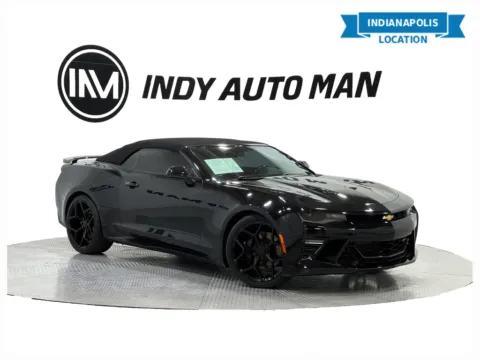 Black 2018 Chevrolet Camaro SS 2SS for sale in Indianapolis, IN