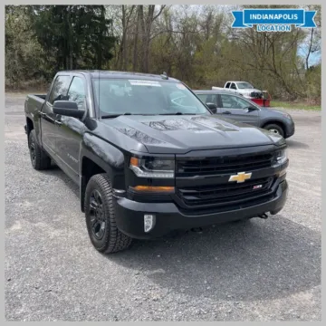 Black 2017 Chevrolet Silverado 1500 LT LT2 for sale in Indianapolis, IN