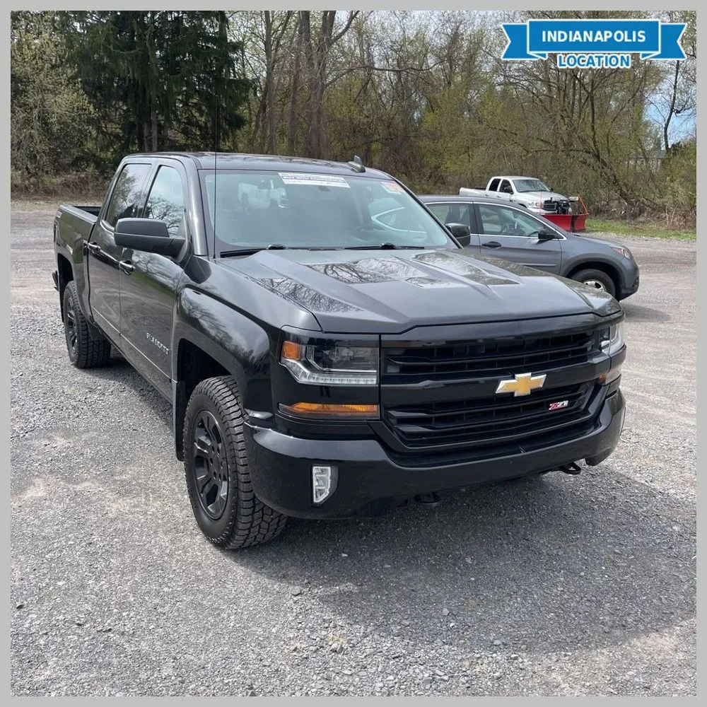Black 2017 Chevrolet Silverado 1500 LT LT2 for sale in Indianapolis, IN