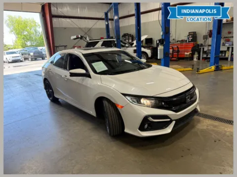 White 2020 Honda Civic EX for sale in Indianapolis, IN
