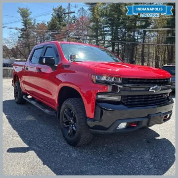 Red 2020 Chevrolet Silverado 1500 LT Trail Boss for sale in Indianapolis, IN