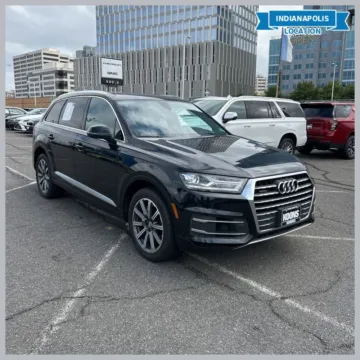Black 2017 Audi Q7 3.0T Premium Plus quattro for sale in Indianapolis, IN