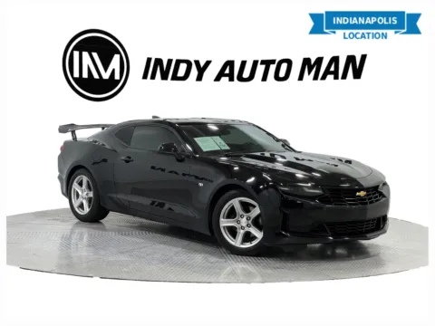 Black 2020 Chevrolet Camaro 1LT for sale in Indianapolis, IN