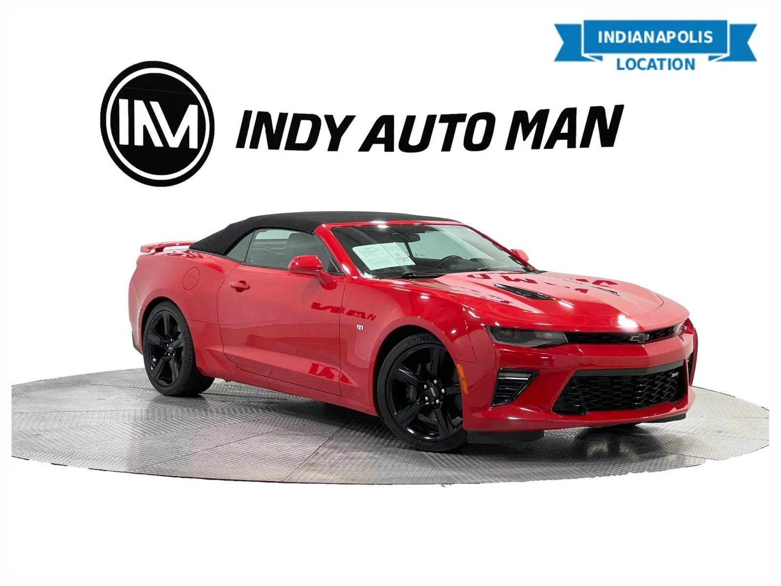 Red 2018 Chevrolet Camaro SS 2SS for sale in Indianapolis, IN