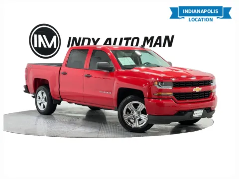 Red 2018 Chevrolet Silverado 1500 Custom for sale in Indianapolis, IN