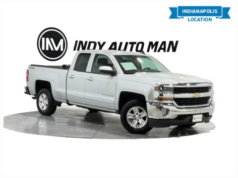 Silver 2018 Chevrolet Silverado 1500 LT LT1 for sale in Indianapolis, IN