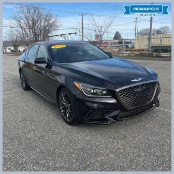 Black 2019 Genesis G80 3.3T Sport for sale in Indianapolis, IN