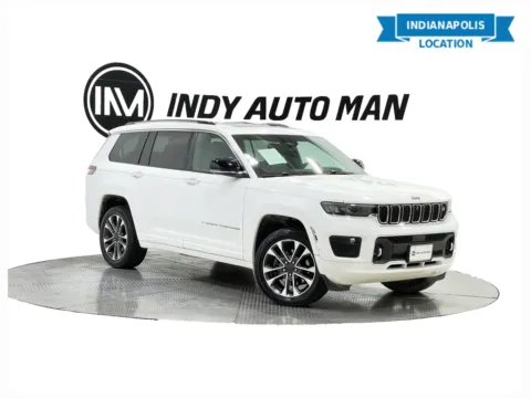 White 2021 Jeep Grand Cherokee L Overland for sale in Indianapolis, IN