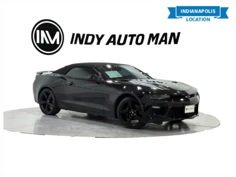 Black 2017 Chevrolet Camaro SS 2SS for sale in Indianapolis, IN