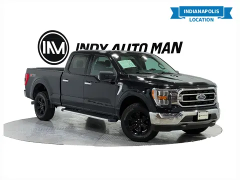 Black 2021 Ford F-150 XLT for sale in Indianapolis, IN