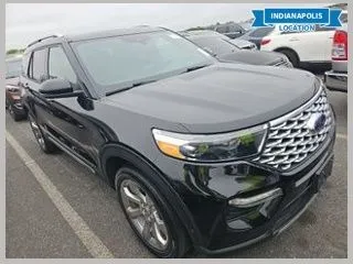 Black 2020 Ford Explorer Platinum for sale in Indianapolis, IN