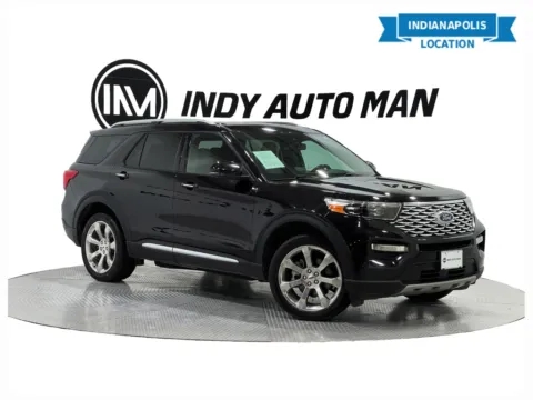 Black 2020 Ford Explorer Platinum for sale in Indianapolis, IN
