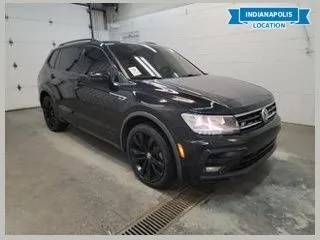 Black 2021 Volkswagen Tiguan 2.0T SE R-Line Black for sale in Indianapolis, IN