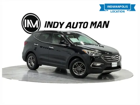 Black 2017 Hyundai Santa Fe Sport 2.4 Base for sale in Indianapolis, IN