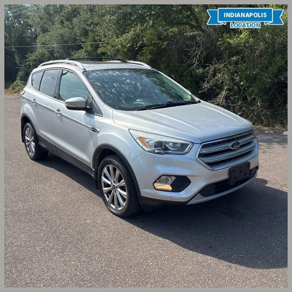Silver 2018 Ford Escape Titanium for sale in Indianapolis, IN