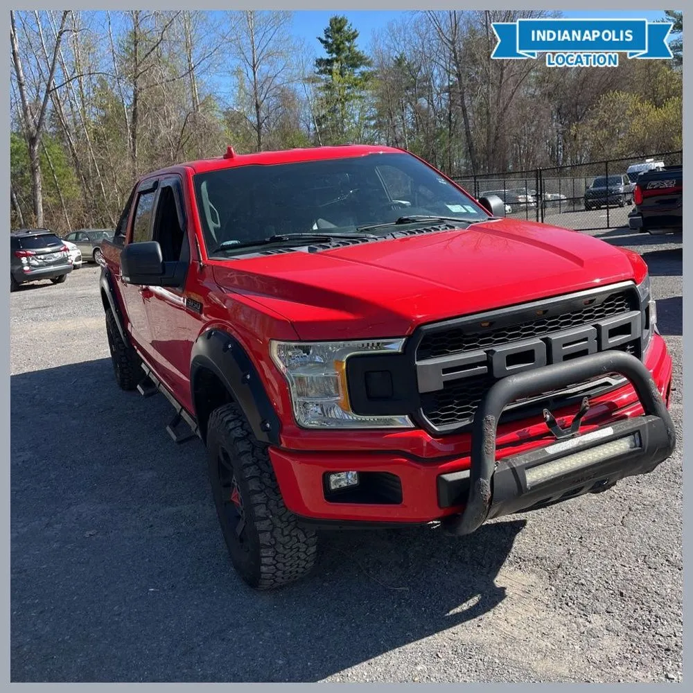 Red 2018 Ford F-150 XLT for sale in Indianapolis, IN