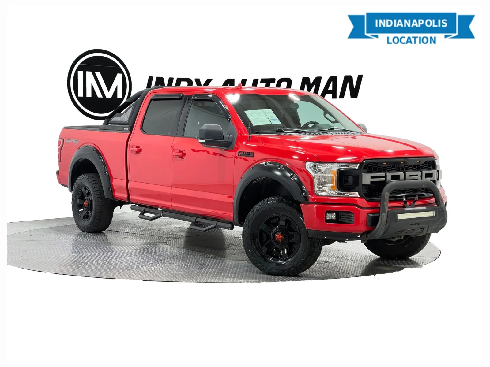 Red 2018 Ford F-150 XLT for sale in Indianapolis, IN