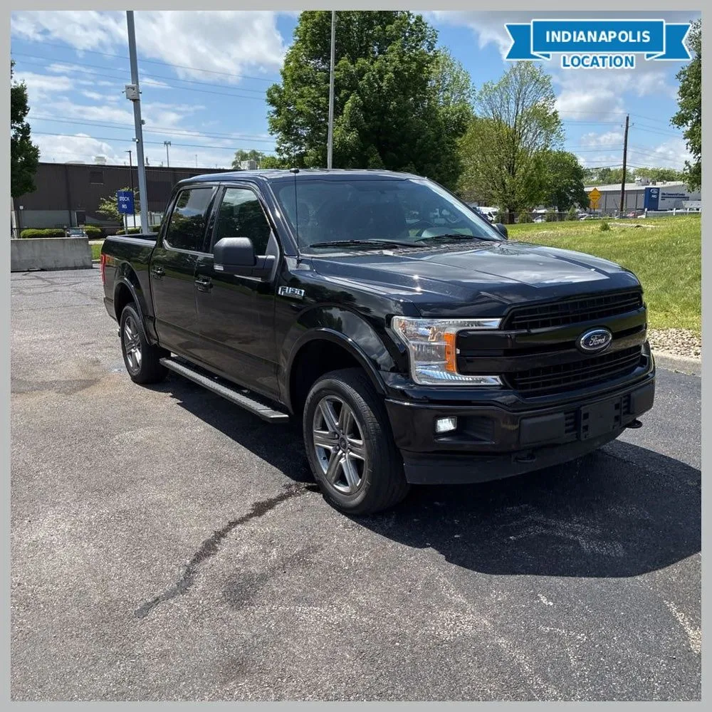Black 2018 Ford F-150 XLT for sale in Indianapolis, IN