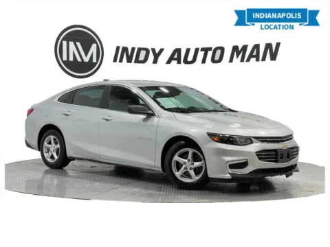 Silver 2018 Chevrolet Malibu LS 1LS for sale in Indianapolis, IN