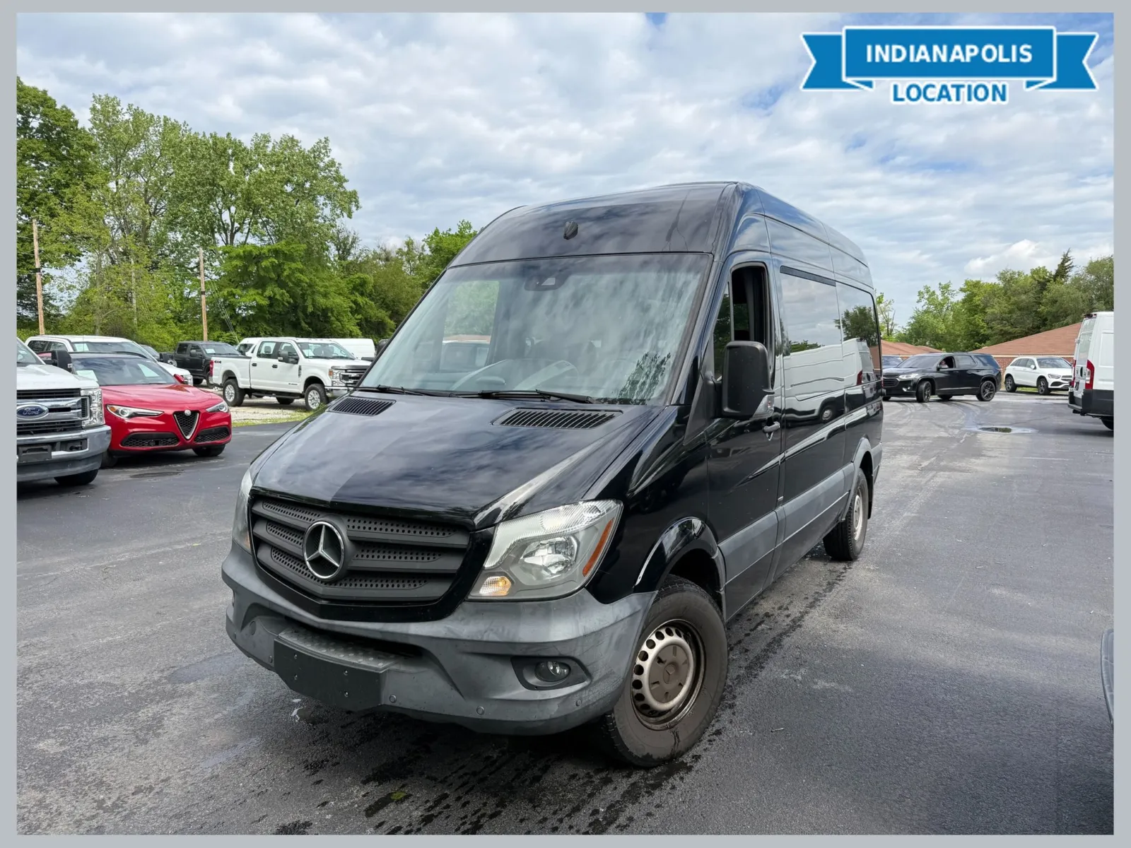 Black 2016 Mercedes-Benz Sprinter 2500 Passenger 144 WB BlueTEC for sale in Indianapolis, IN